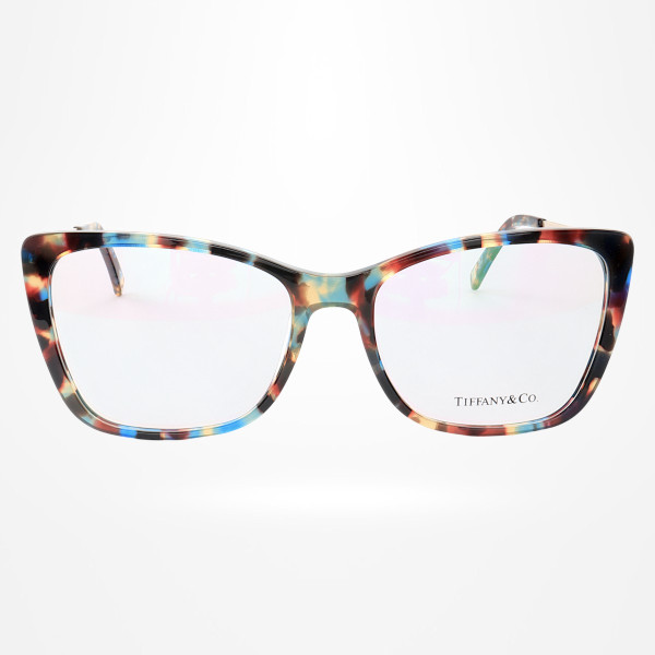 Armação de Óculos Quadrada TF2162 Azul Tartaruga