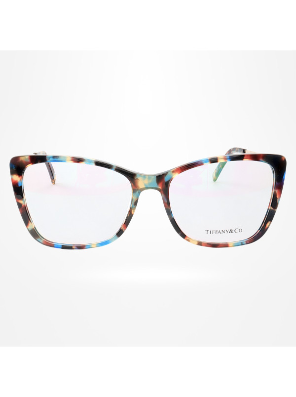 Armação de Óculos Quadrada TF2162 Azul Tartaruga