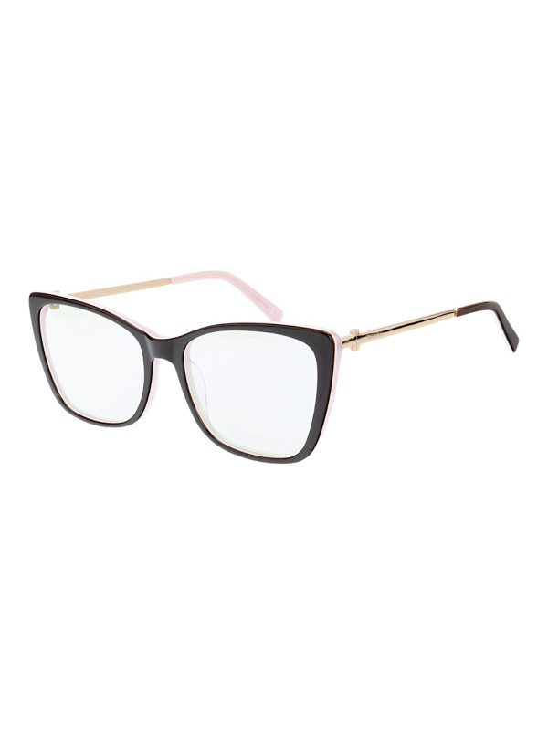 Armação de Óculos Quadrada TF2162 Preto e Rosa