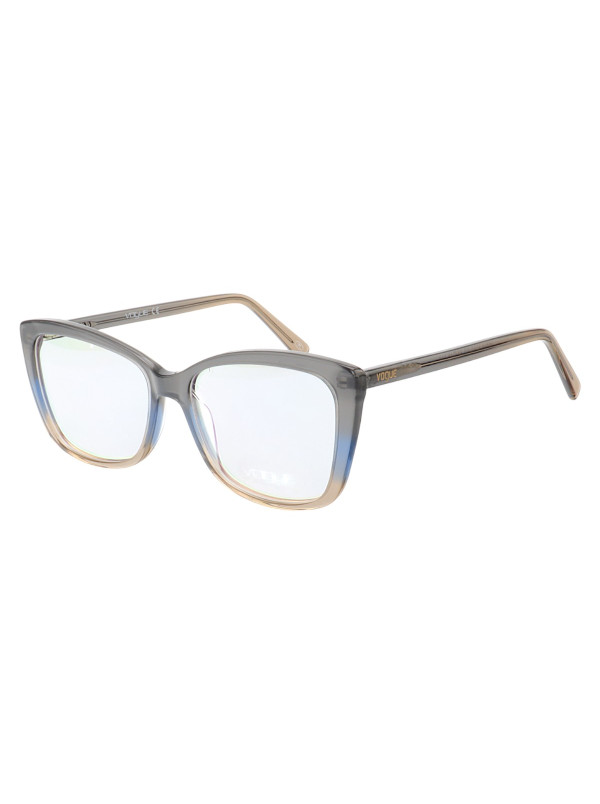 Armação de Óculos Quadrada VO5192 Azul Degrade