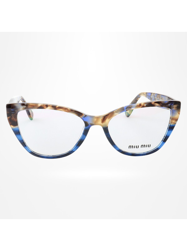 Armação de Óculos Gatinho VMV02UV Azul Tartaruga