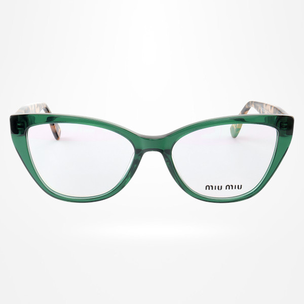 Armação de Óculos Gatinho VMV02UV Verde e Tartaruga