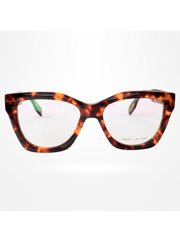 Armação de Óculos Quadrada MJ2016 Marrom Tartaruga