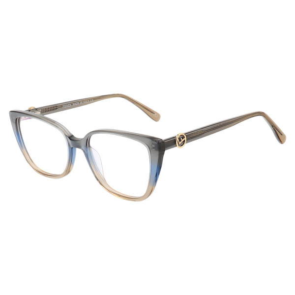 Armação de Óculos Gatinho FF5249 Azul Degrade