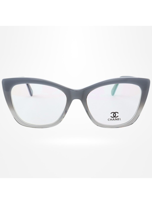 Armação de Óculos Gatinho CH3340 Cinza Azulado