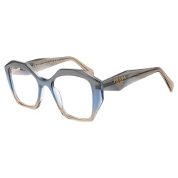 Armação de Óculos Quadrado PD58 Cinza Escuro Degrade