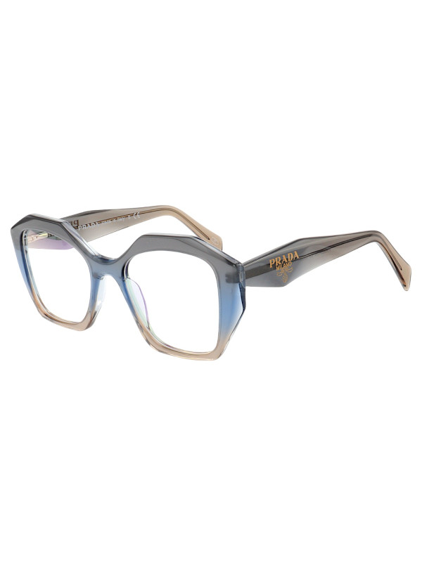 Armação de Óculos Quadrado PD58 Cinza Escuro Degrade