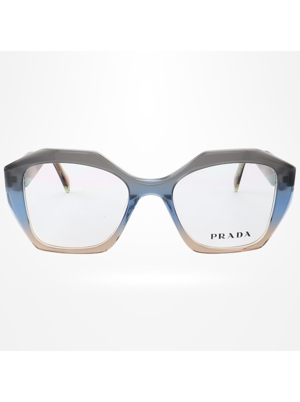 Armação de Óculos Quadrado PD58 Cinza Escuro Degrade