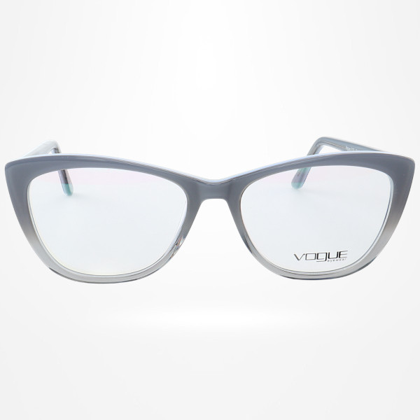Armação de Óculos Gatinho VO4192 Cinza Azulado