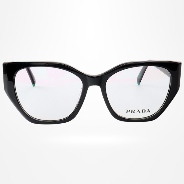 Armação de Óculos Quadrado PD18W Preto