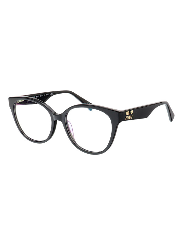 Armação de Óculos Oval MM01 Preto