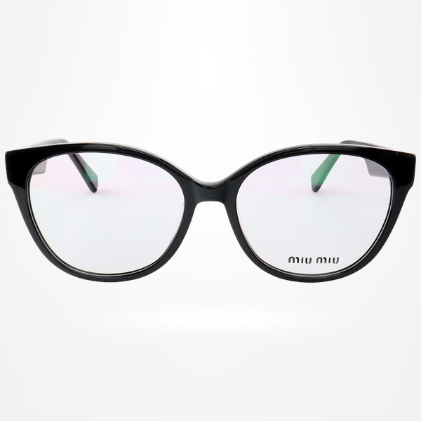 Armação de Óculos Oval MM01 Preto