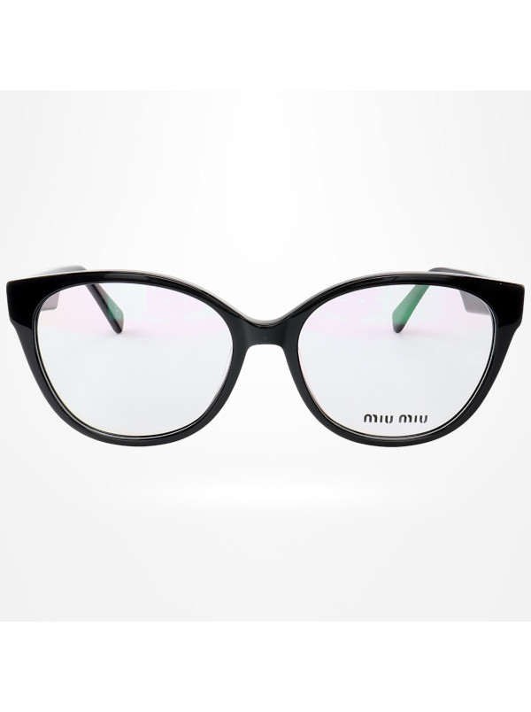 Armação de Óculos Oval MM01 Preto