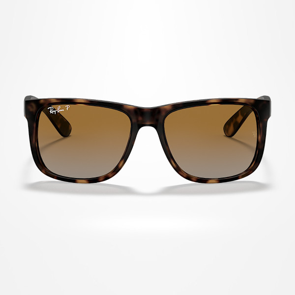 Óculos de Sol Justin Tartaruga e Lente Marrom Degrade RB4165