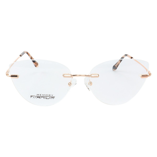 Armação de Óculos Gatinho Balgriff Memory Titanium MT6845 Tartaruga