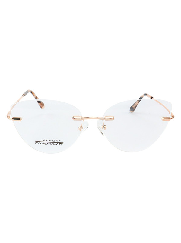 Armação de Óculos Gatinho Balgriff Memory Titanium MT6845 Tartaruga