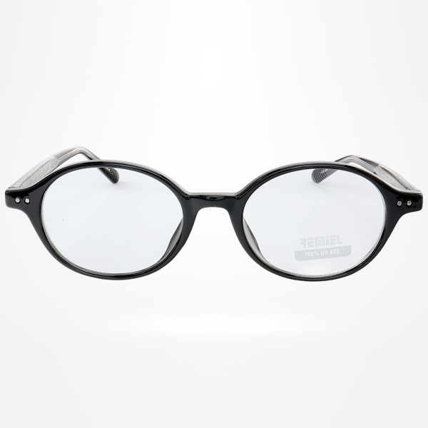 Armação de Óculos Oval RM0747 Preto