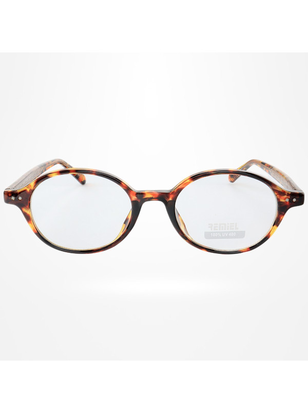 Armação de Óculos Oval RM0747 Tartaruga