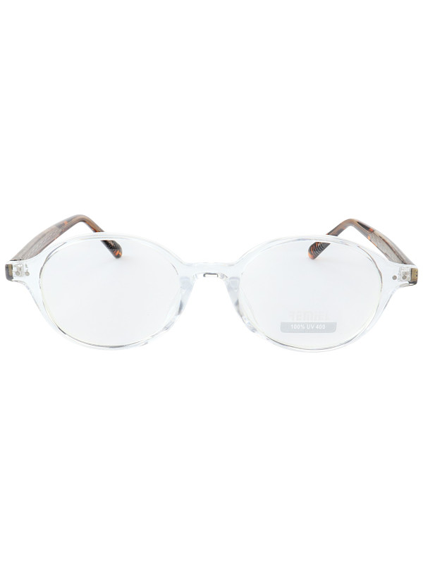 Armação de Óculos Oval RM0747 Transparente