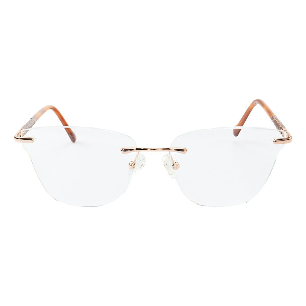 Armação de Óculos Gatinho Balgriff YY3003 Dourado