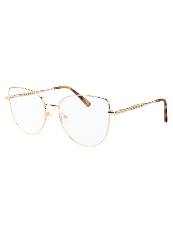 Armação de Óculos Gatinho MT8035 Dourado
