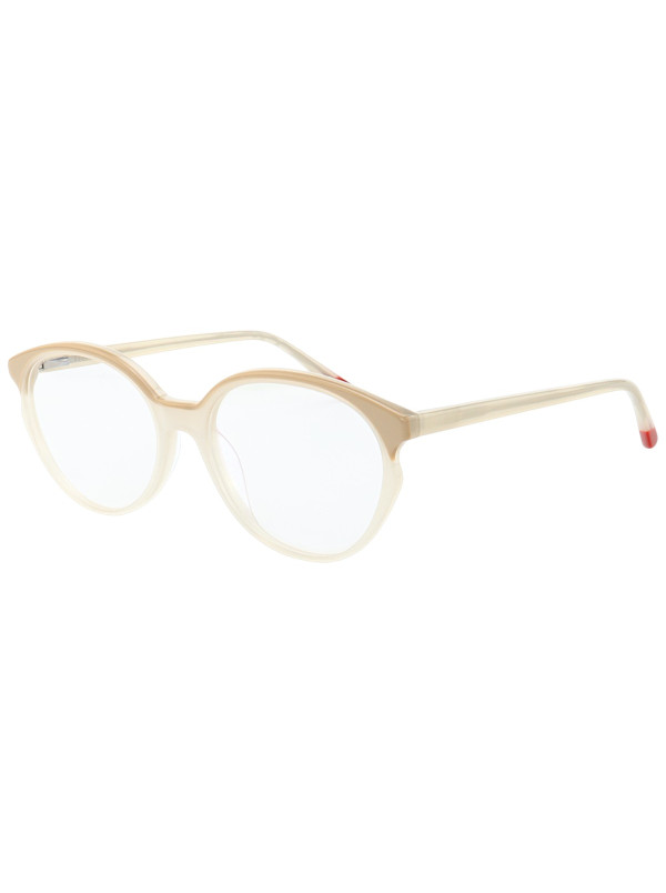 Armação de Óculos Oval MC3836 Creme