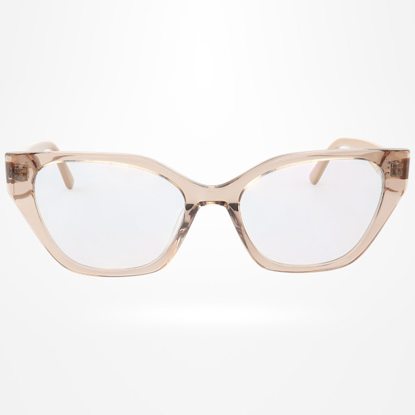 Armação de Óculos Quadrado MC3943 Nude Translucida