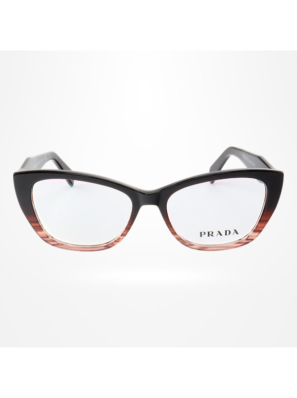 Armação de Óculos Gatinho PD102 Preto Degrade