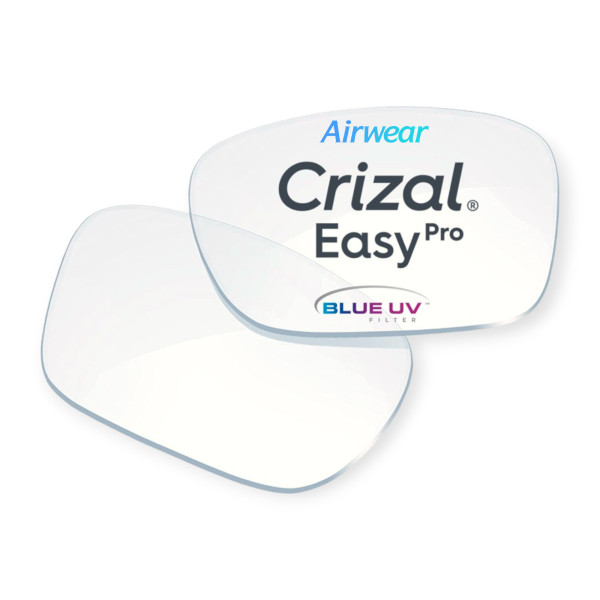 Lentes Essilor Airwear Crizal Easy Pro Blue UV 1.59