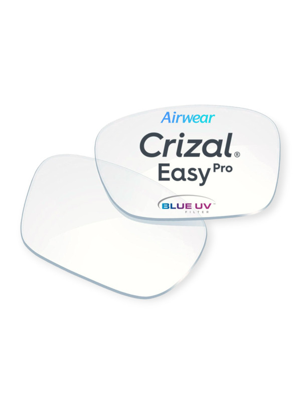 Lentes Essilor Airwear Crizal Easy Pro Blue UV 1.59