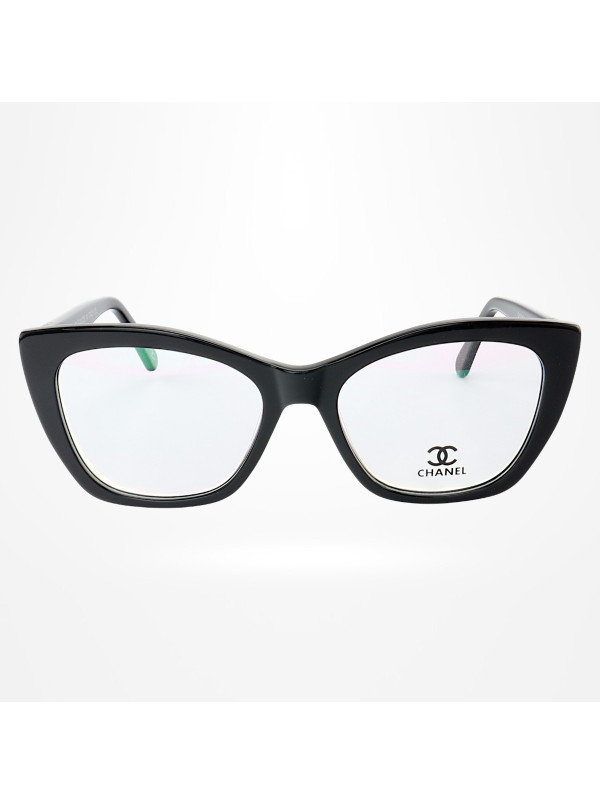 Armação de Óculos Gatinho CH3340 Preto