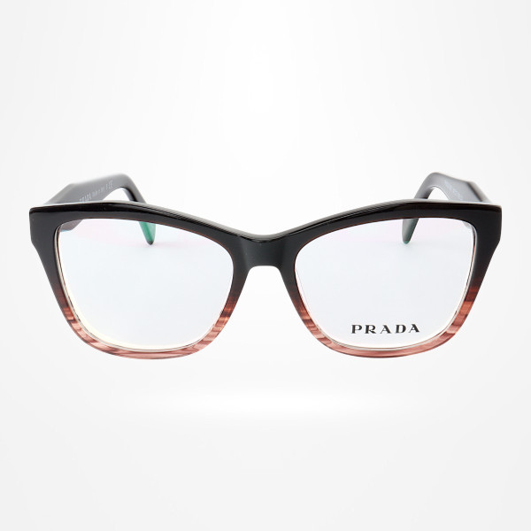 Armação de Óculos Quadrado PD0801 Preto Degrade