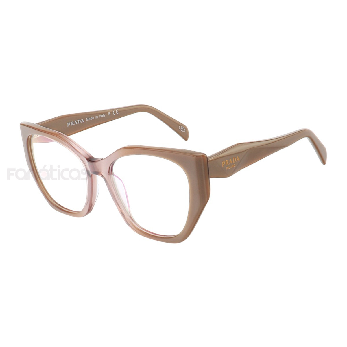 Armação de Óculos Quadrado PD18W Nude Degrade