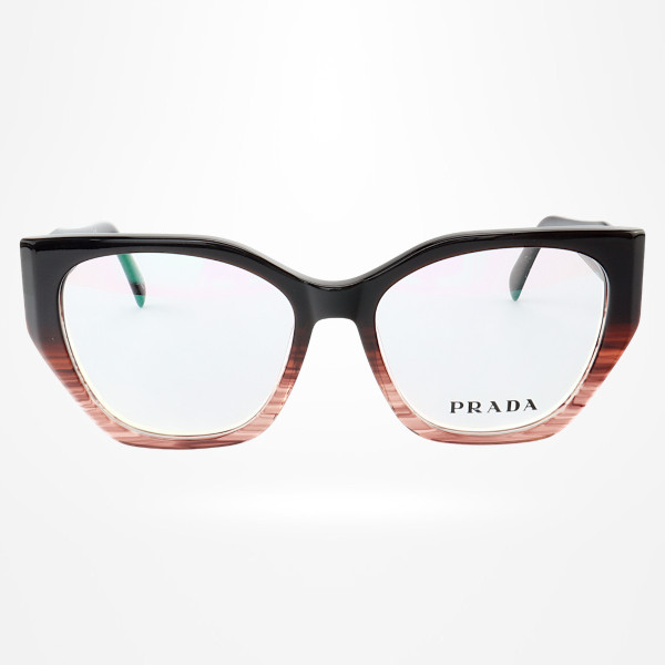 Armação de Óculos Quadrado PD18W Preto Degrade