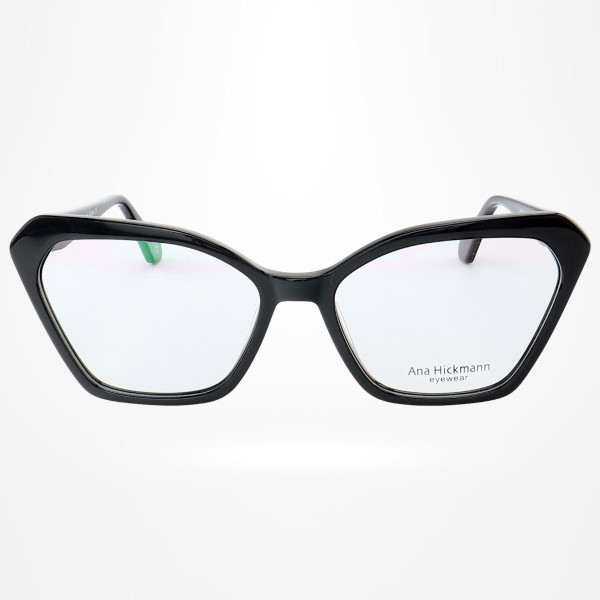 Armação de Óculos Gatinho AH6623 Preto