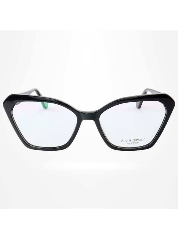 Armação de Óculos Gatinho AH6623 Preto