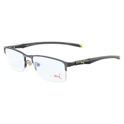 Armação de Óculos Retangular PM5450 Preto e Verde