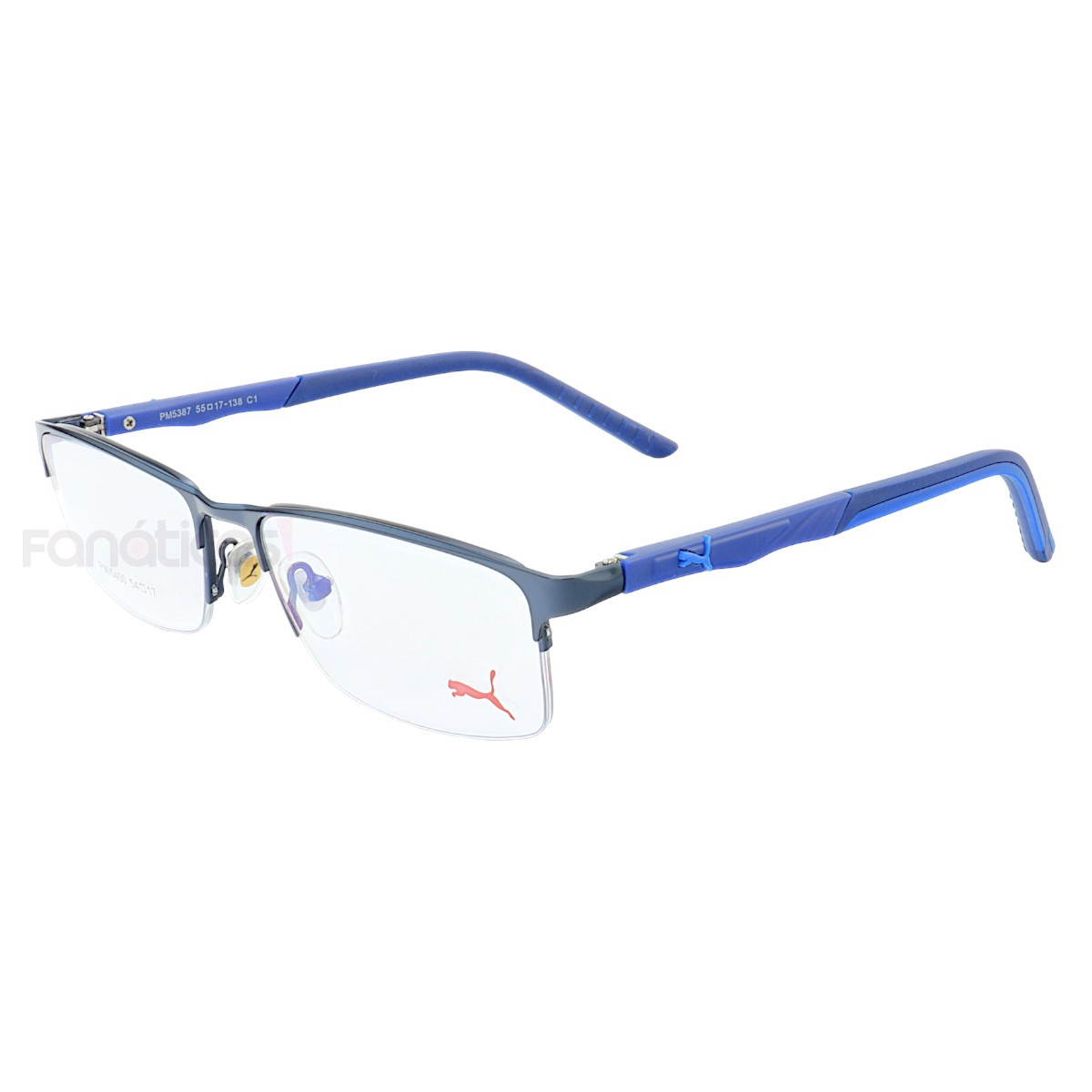 Armação de Óculos Retangular PM5387 Azul