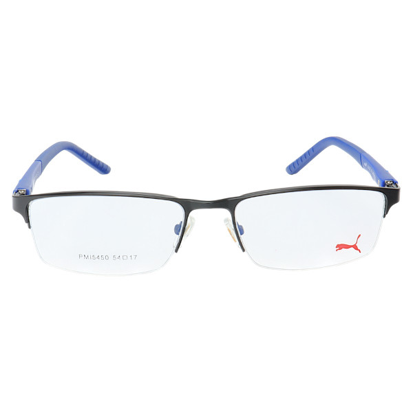 Armação de Óculos Retangular PM5387 Preto e Azul