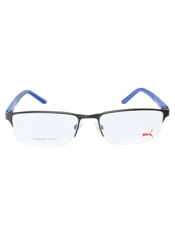 Armação de Óculos Retangular PM5387 Preto e Azul