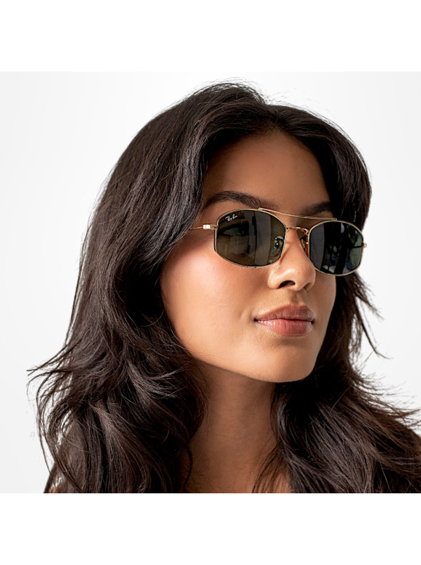 Óculos de Sol RB3719 Dourado e Lente G15