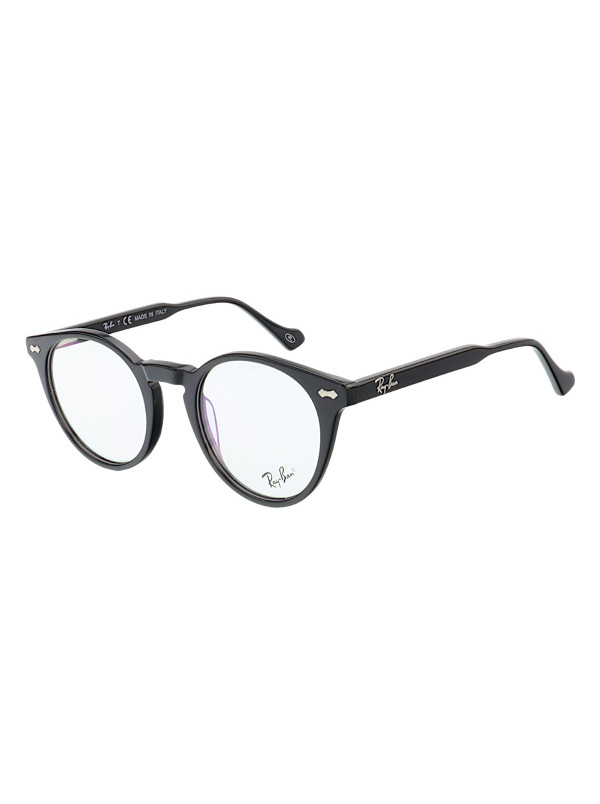 Armação de Óculos RB7380 Redondo Preto