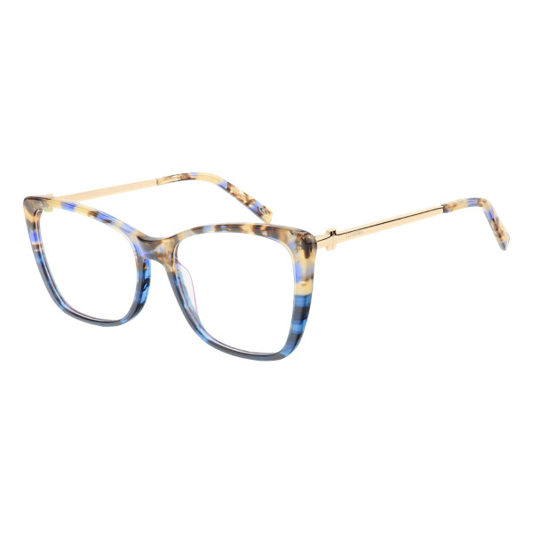 Armação de Óculos Quadrada TF2162 Tartaruga Azul