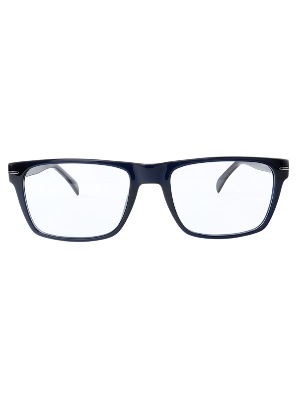 Armação de Óculos Quadrado MC3912 Azul e Preto