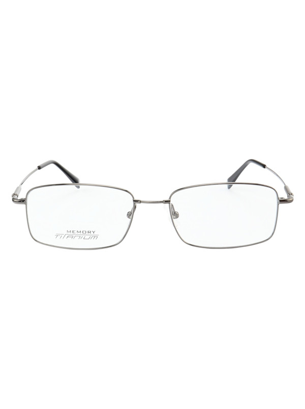 Armação de Óculos Retangular MT6587 Memory Titanium Grafite
