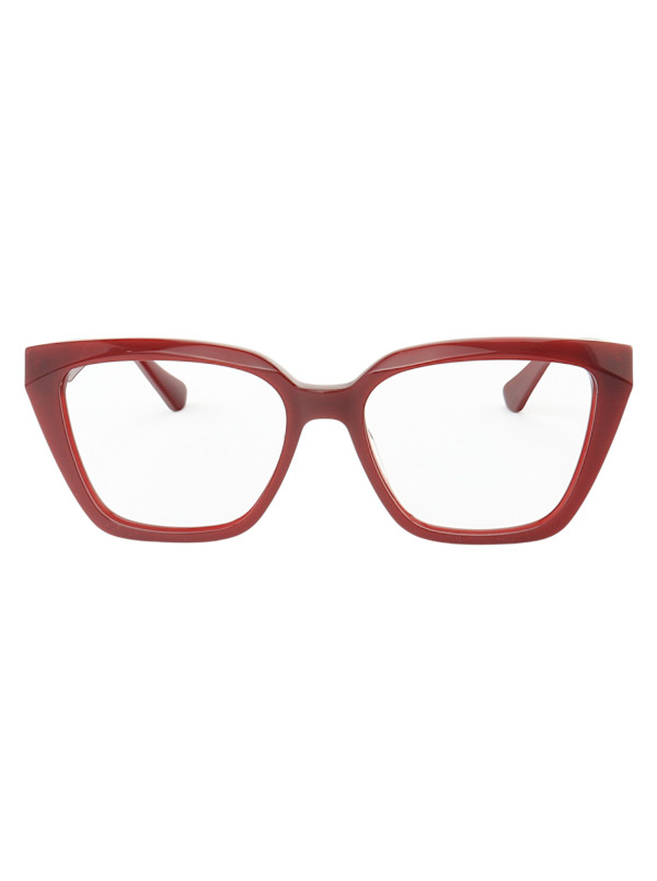 Armação de Óculos Quadrado PY569 Vermelho