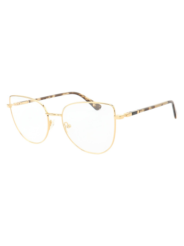 Armação de Óculos Gatinho MT8027 Dourado e Tartaruga Claro