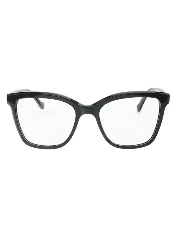 Armação de Óculos Quadrado PY564 Preto