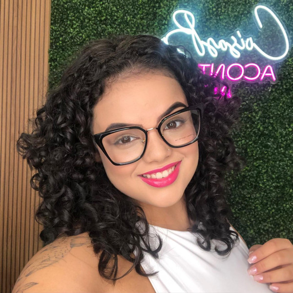 Armação de Óculos Quadrado LQ5501 Preto