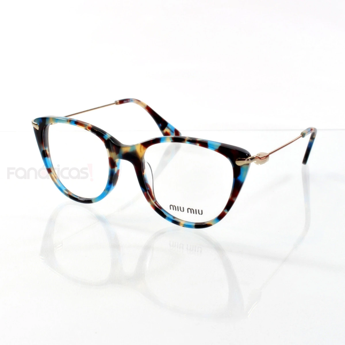 Armação de Grau Azul Tartaruga